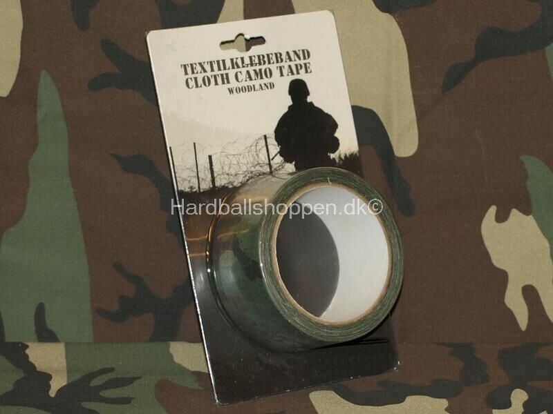Miltec - Tape 50mm x 10 meter vandfast Woodland