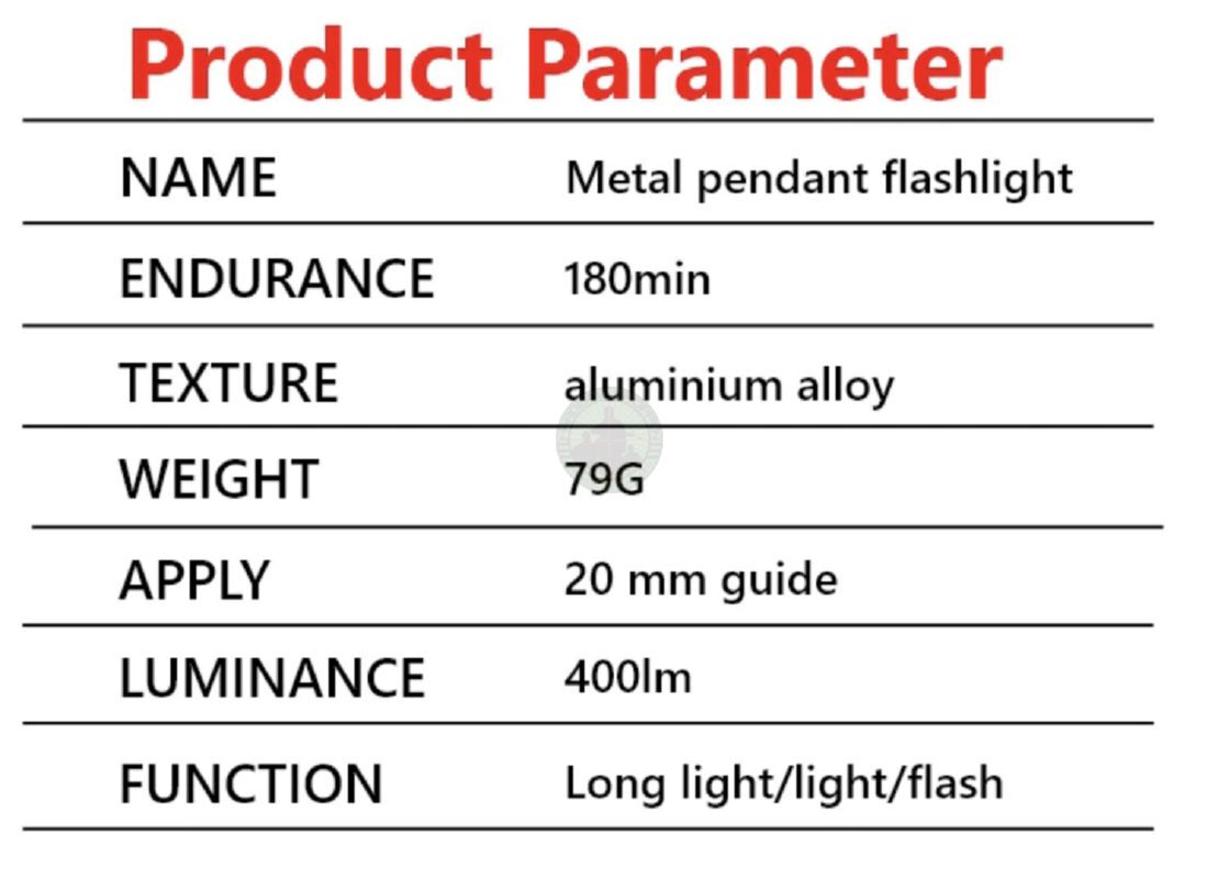 WADSN - K-1 Gen.2.0 Flashlight, Sort - Billede 2