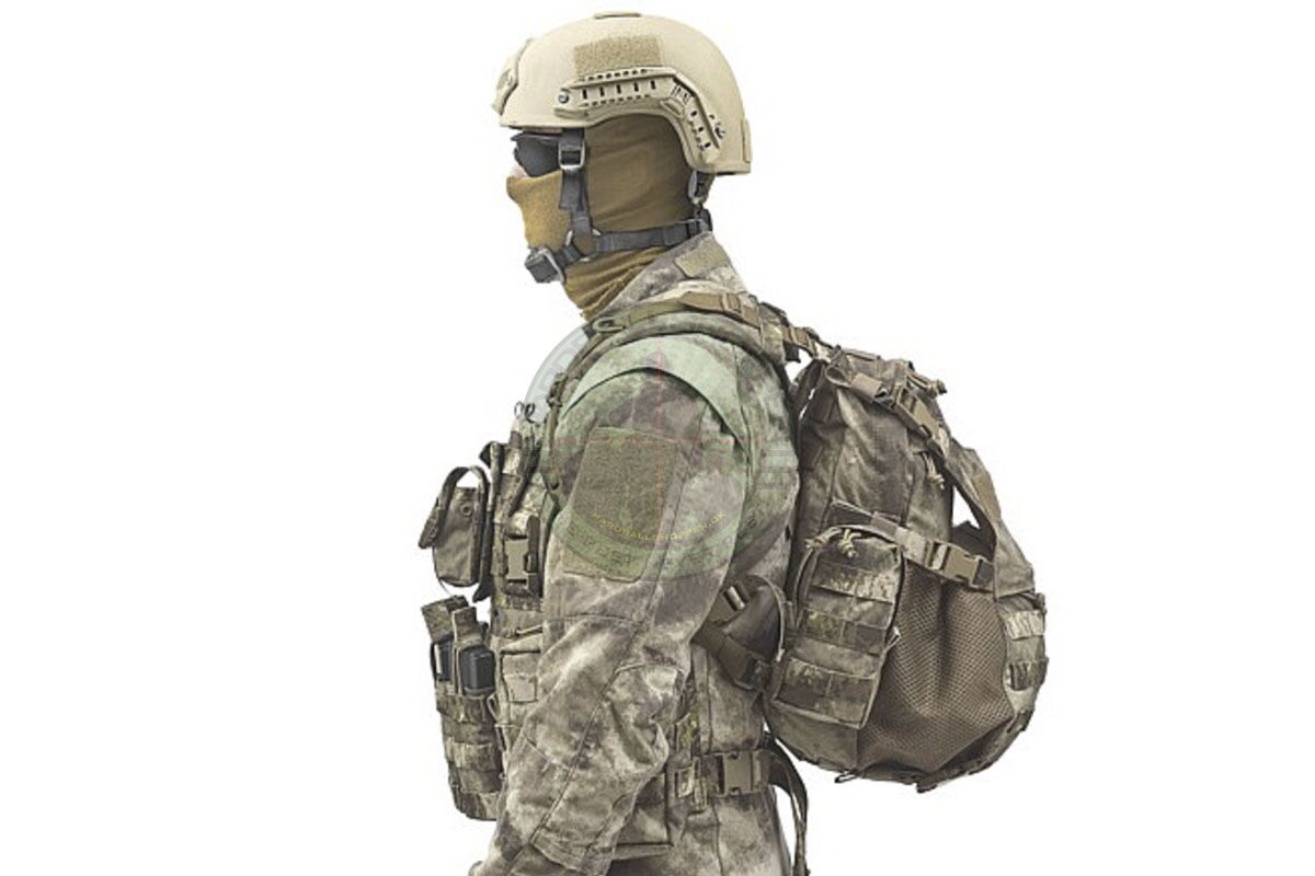 Warrior Assault Systems - Cargo Pack with external helmet pocket Black - Billede 4