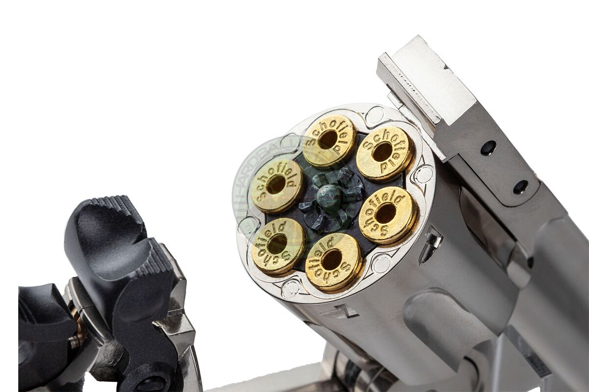 ASG - Revolver, Schofield 6", Silver, CO2 - Billede 2