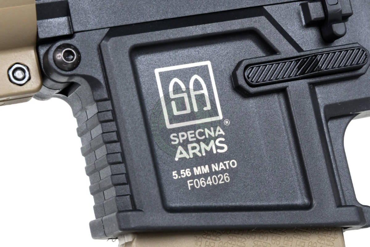 Specna Arms - SA-F05-RL FLEX™ Light Ops Stock / New Receiver, Gen2, HAL™ ETU, Sort/Tan - Billede 19