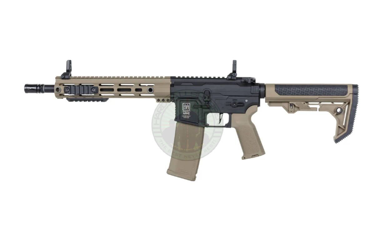 Specna Arms - SA-F05-RL FLEX™ Light Ops Stock / New Receiver, Gen2, HAL™ ETU, Sort/Tan - Billede 3