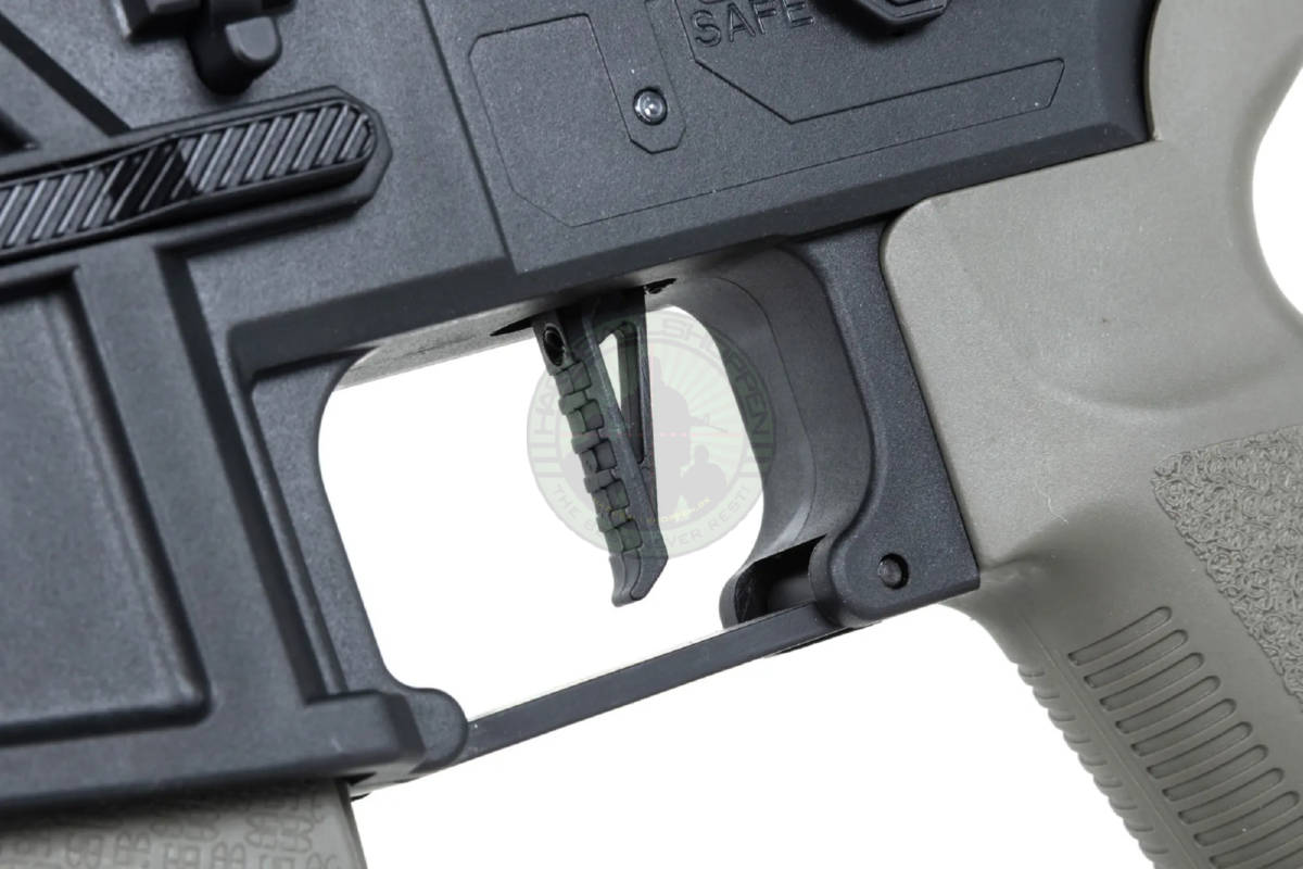 Specna Arms - SA-F05-RL FLEX™ Light Ops Stock / New Receiver, Gen2, HAL™ ETU, Oliven - Billede 17