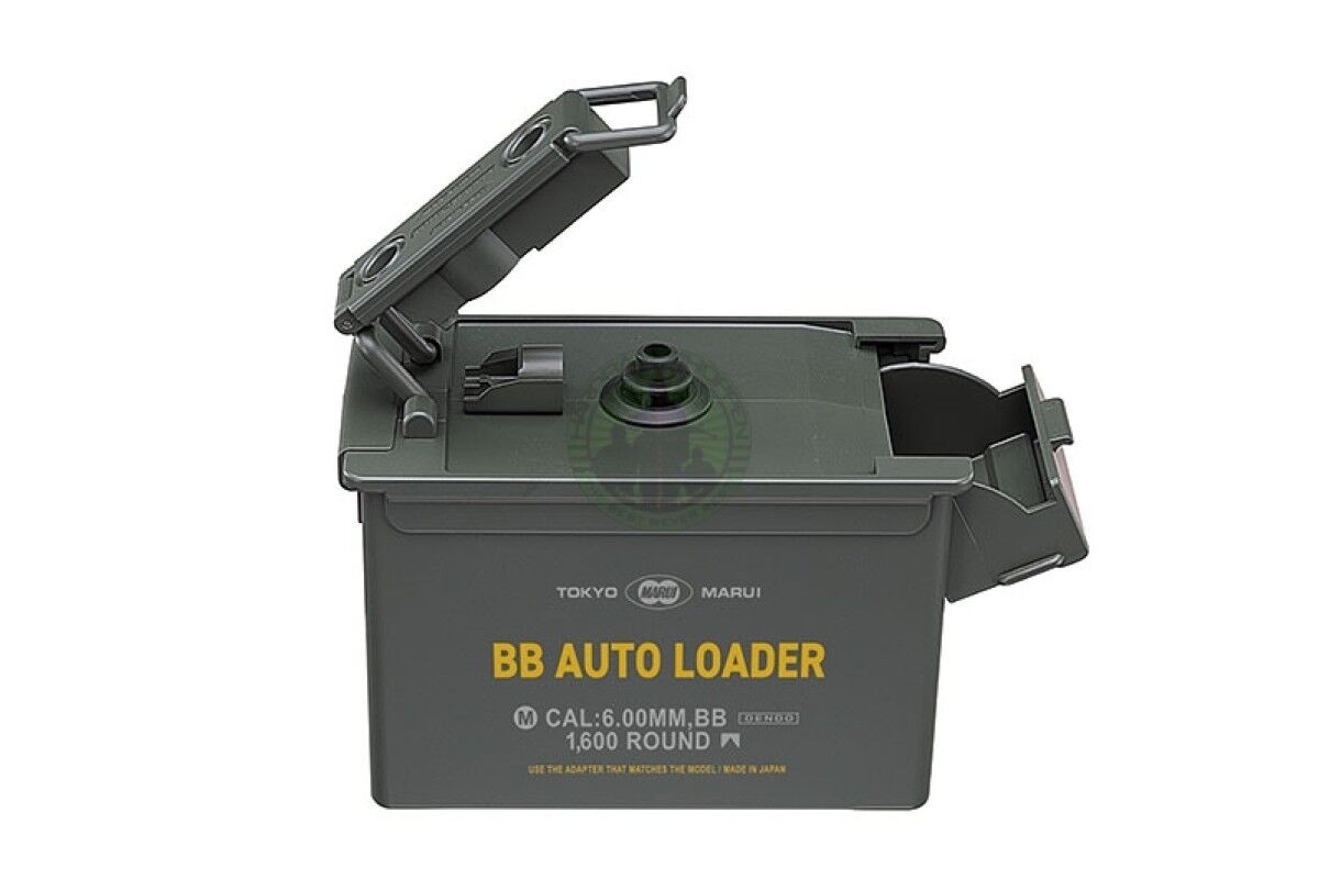 Marui - BB AUTO Loader, 1600 kugler, Elektrisk Universal Speed Loader - Grøn - Billede 3