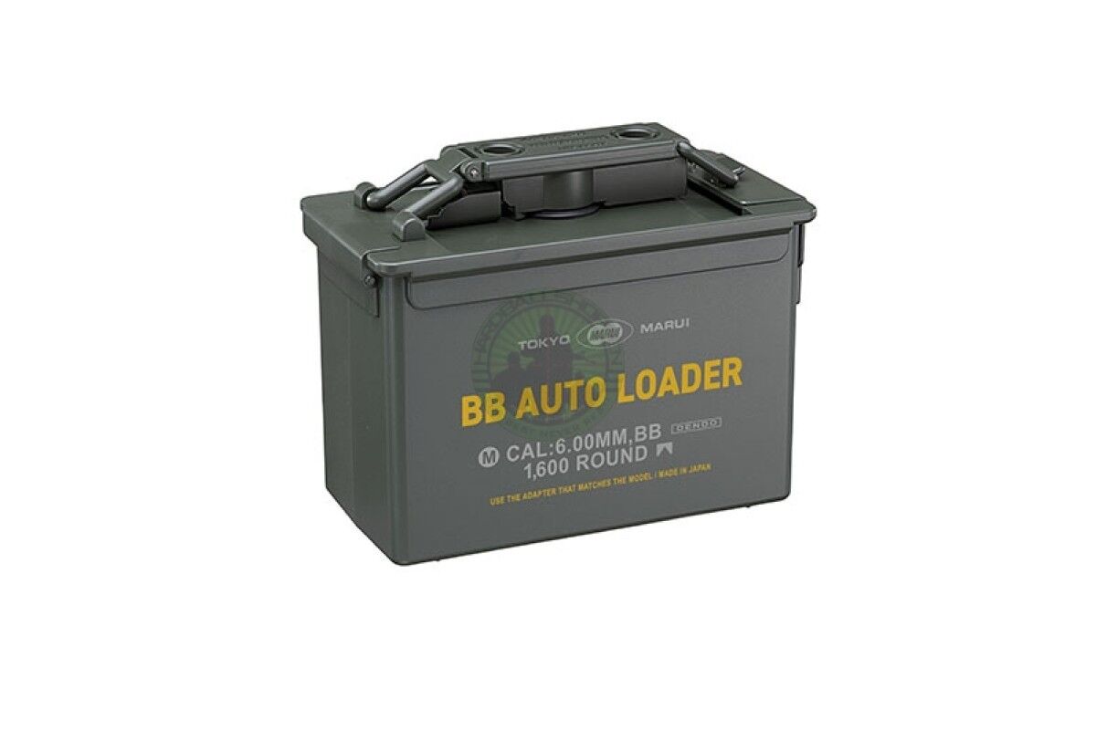 Marui - BB AUTO Loader, 1600 kugler, Elektrisk Universal Speed Loader - Grøn - Billede 4