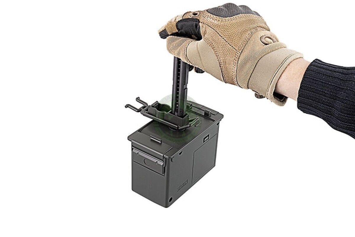 Marui - BB AUTO Loader, 1600 kugler, Elektrisk Universal Speed Loader - Grøn - Billede 9