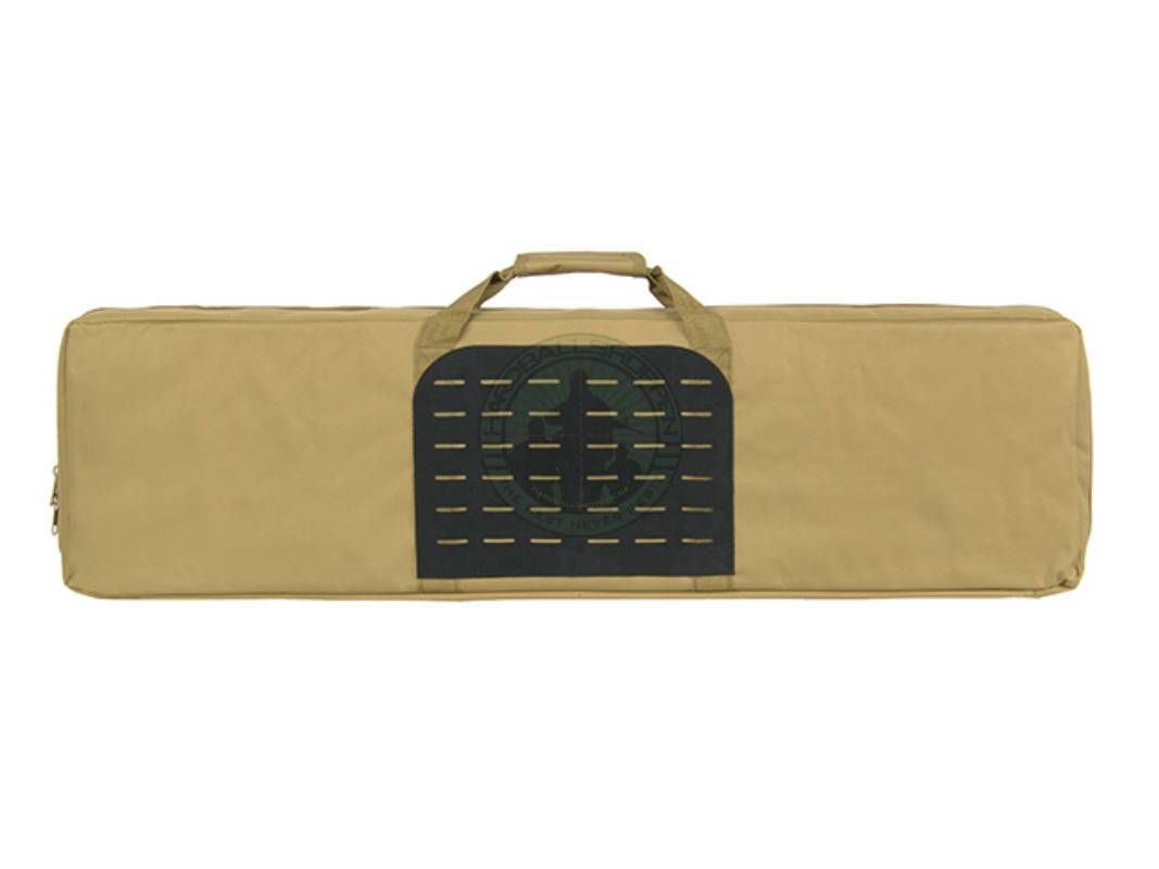 Wosport - Geværtaske MOLLE laser 100x28x8 cm - Tan