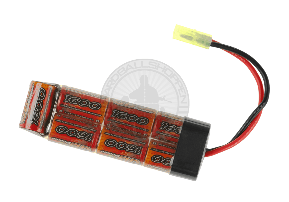 VB Power - 8,4v 1600mAh minibatteri, NiMh