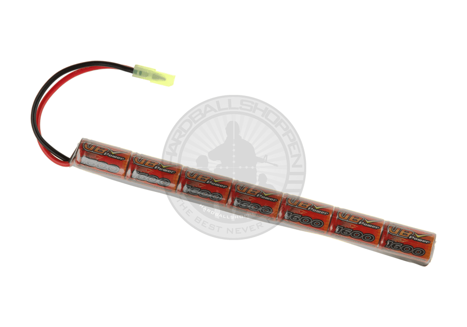 VB Power - 8,4V, 1600mAh, stang, NiMh