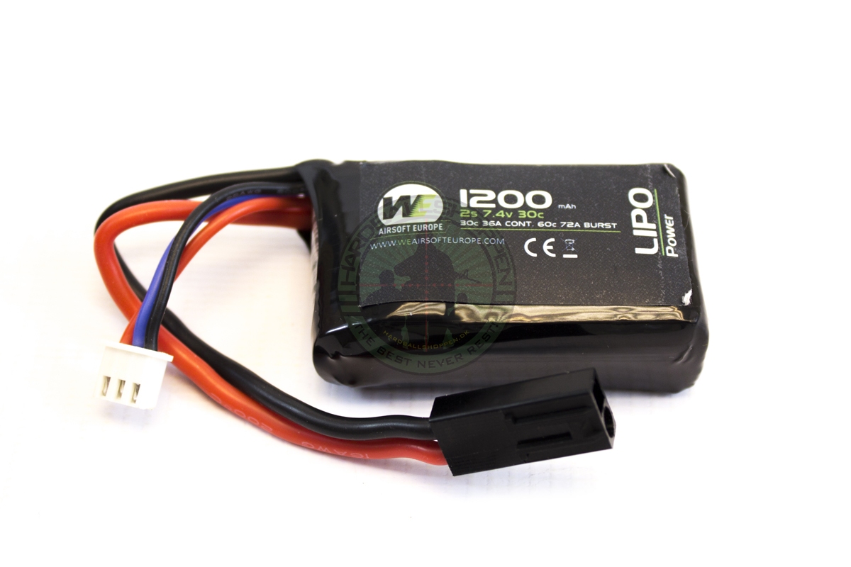 Nuprol - 7,4V 1200mAh 30C, PEQ 15 micro type