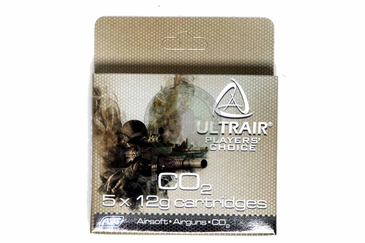 ASG CO2, ULTRAIR 12 gram, 5 stk