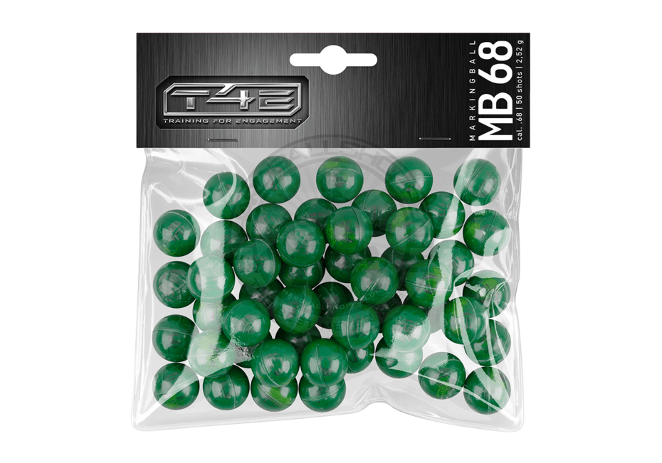 T4E - 0.68 Sport MAB 68 Marking Balls 2.52g 50 kugler, Grøn